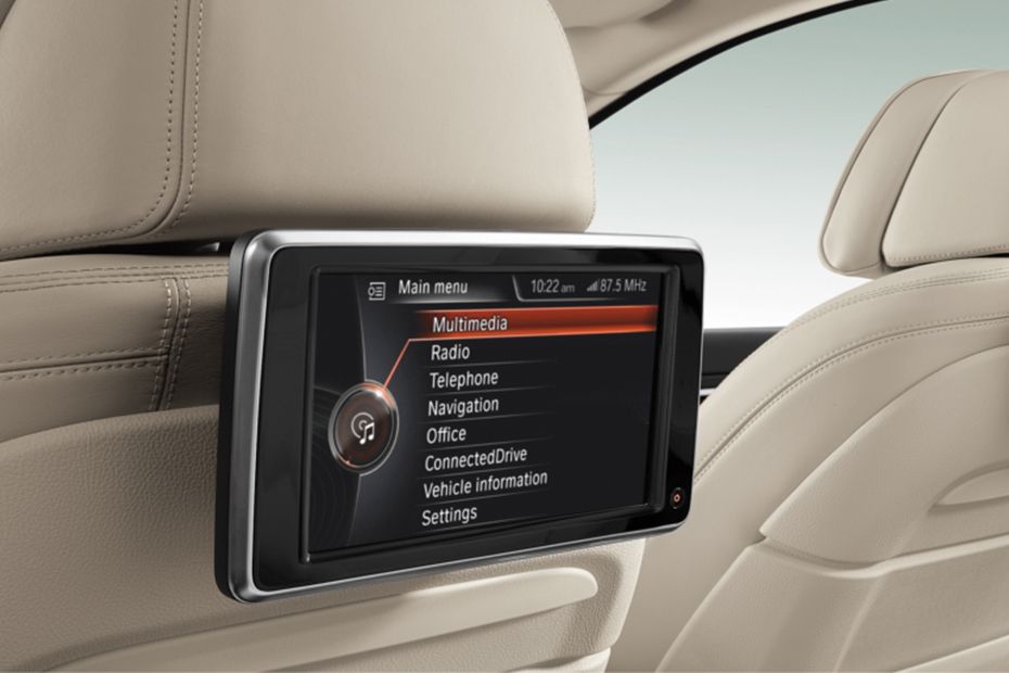 Rear Seat Entertainment of BMW 5 Series Gran Turismo