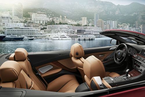 BMW 6 Series Convertible Front And Rear Seats Together