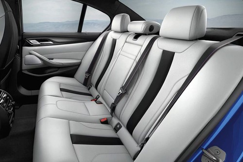 BMW M5 Sedan Rear Seats