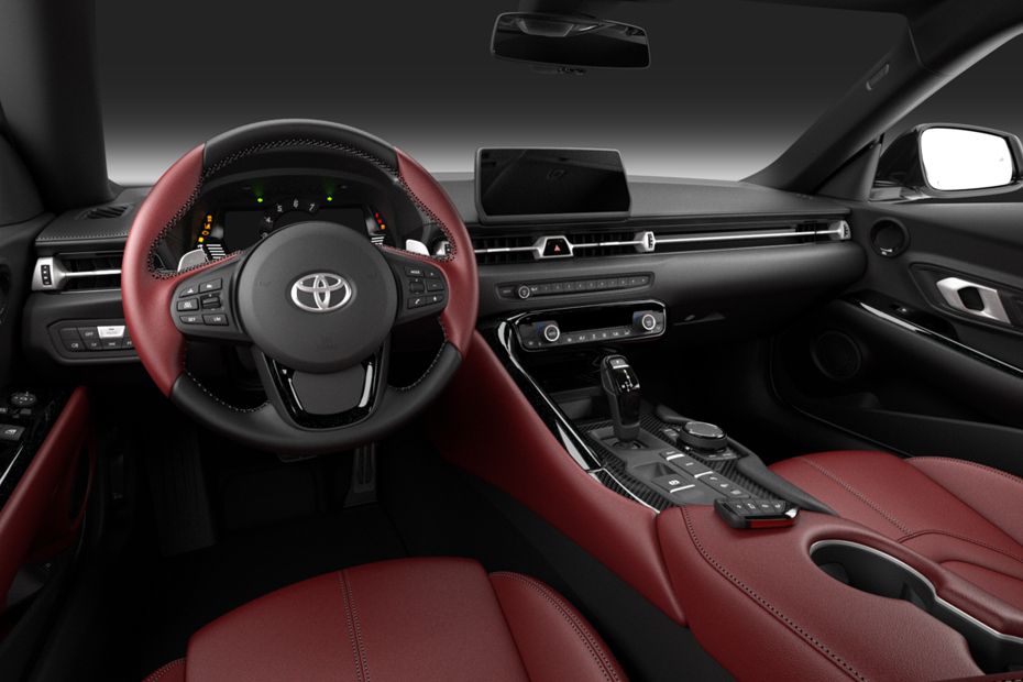 Dashboard View of GR Supra