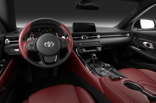 Dashboard View of GR Supra