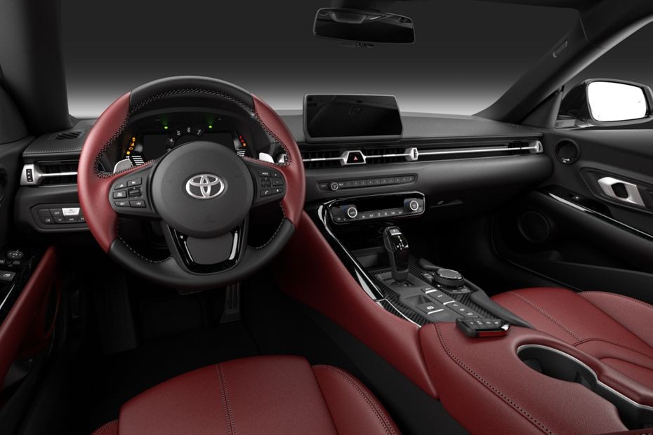 Dashboard View of GR Supra