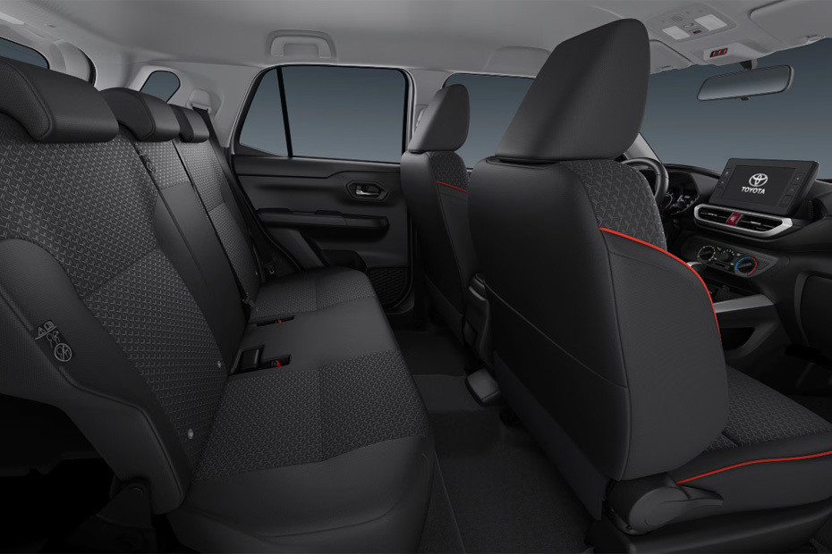 Toyota Raize Front And Rear Seats Together
