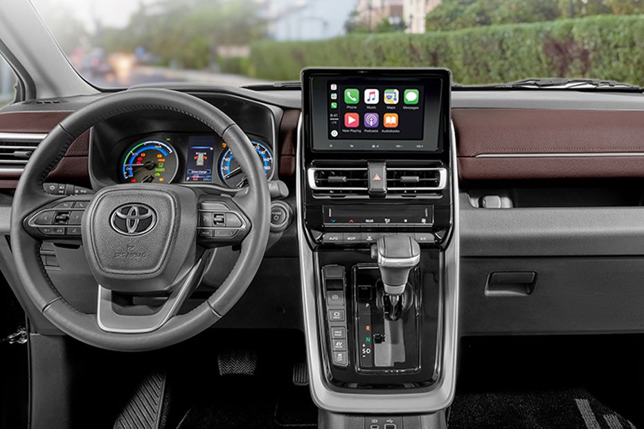 Dashboard View of Innova Hycross