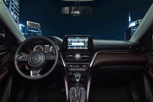 Dashboard View of Urban Cruiser