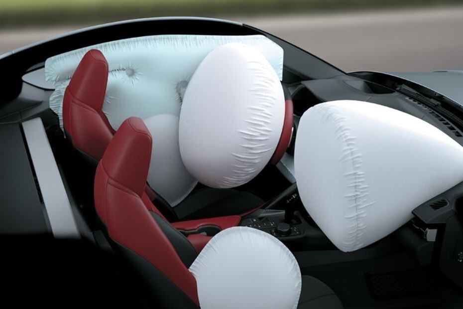 Toyota Supra AirBags View