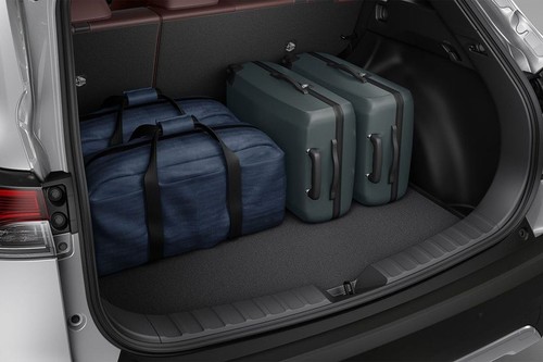 Storage Closer View of Toyota Corolla Cross Hybrid