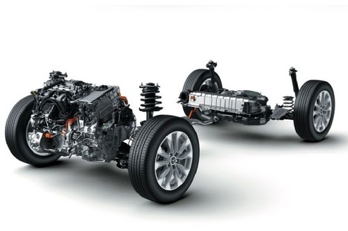 Corolla Cross Hybrid Suspension