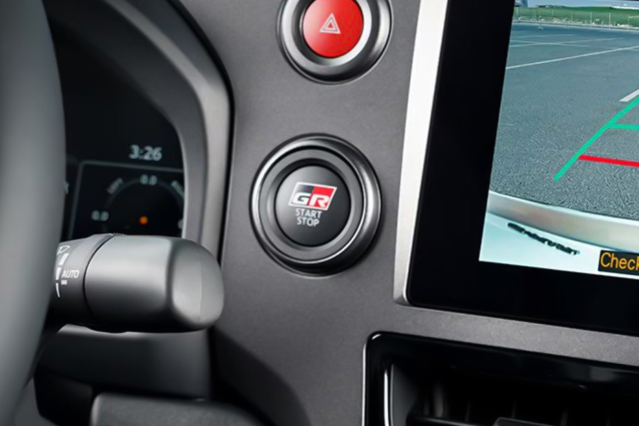 Toyota GR Yaris Engine Start Stop Button