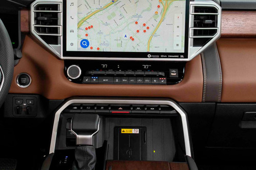 Front AC Controls of Toyota Tundra