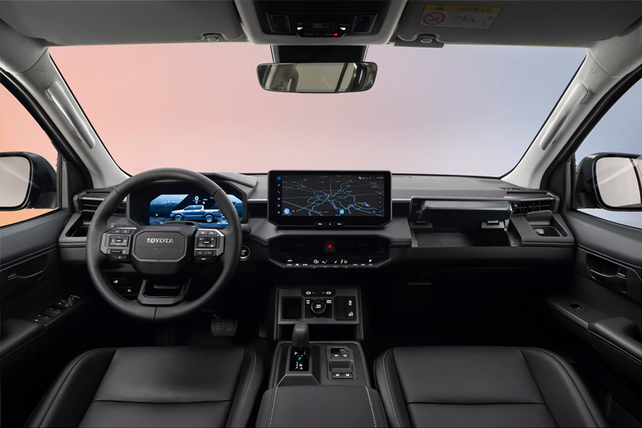 Dashboard View of Hilux BEV