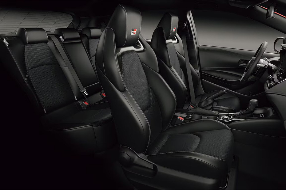 Toyota GR Corolla Front And Rear Seats Together