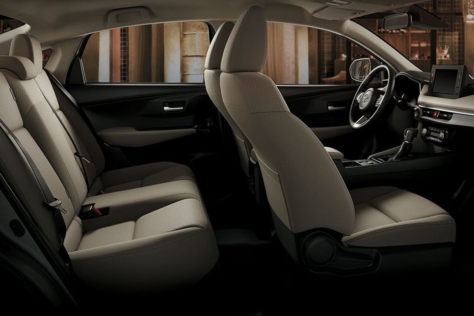 Toyota Yaris Sedan Front And Rear Seats Together