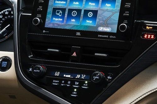Front AC Controls of Toyota Camry (2023-2024)