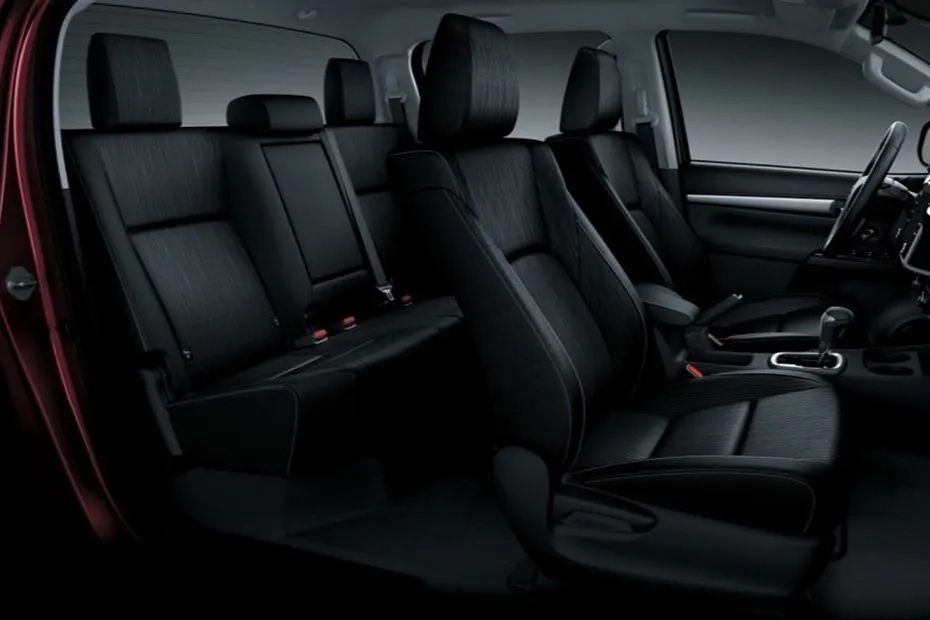 Toyota Hilux Front And Rear Seats Together