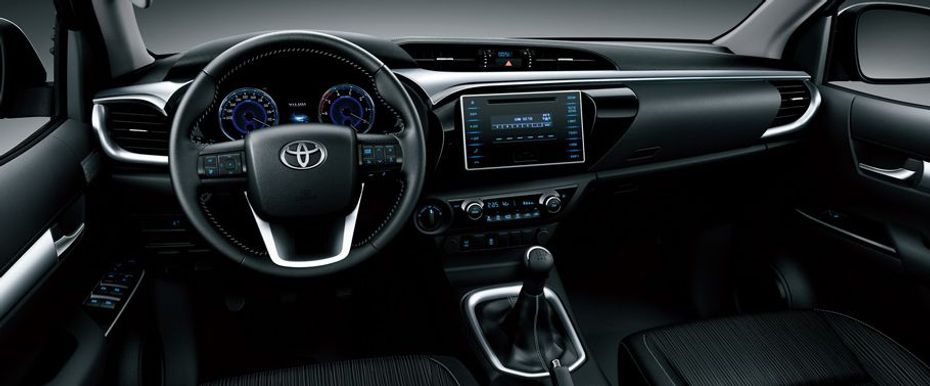 Dashboard View of Hilux-2011