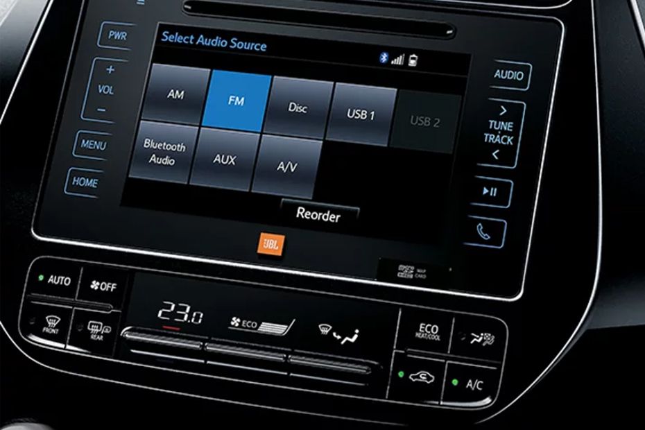 Stereo View of Prius (2017-2022)