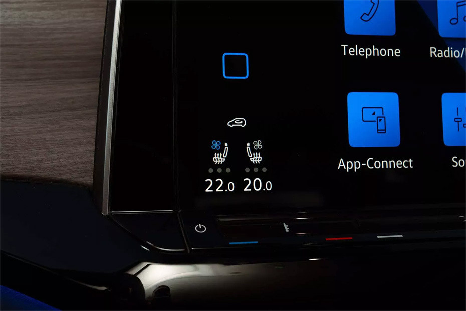 Teramont touch screen