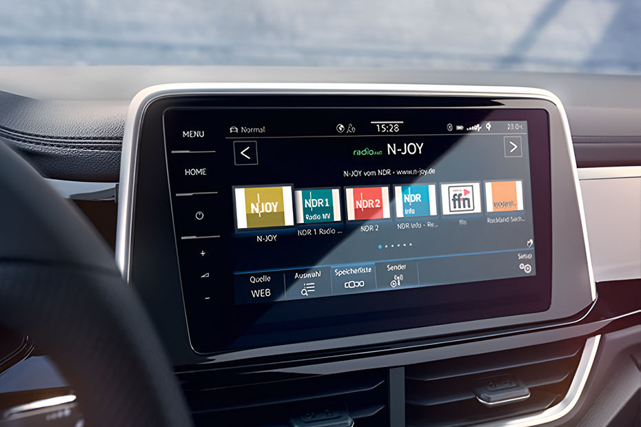 T-Roc touch screen