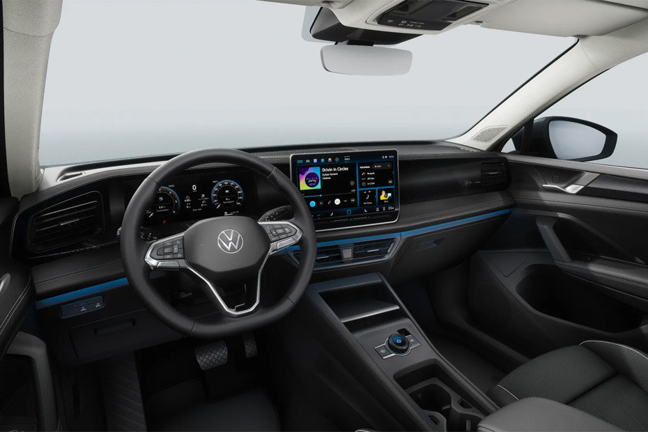 Dashboard View of Tiguan