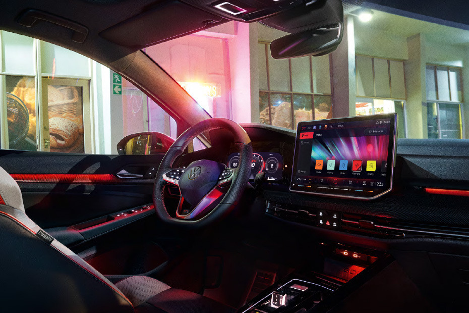 Dashboard View of Golf GTI