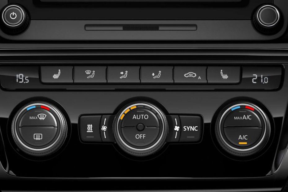 Front AC Controls of Volkswagen Jetta (2019-2023)