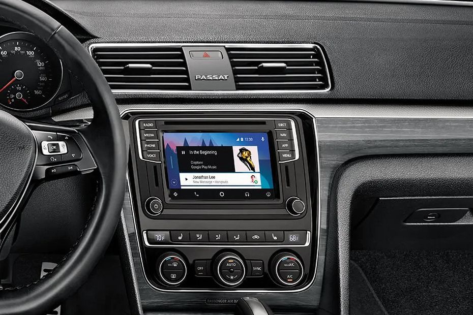 Front AC Controls of Volkswagen Passat (2022-2023)