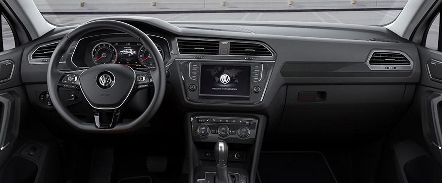 Dashboard View of Tiguan (2012-2021)