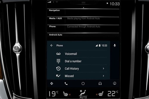 V90 touch screen