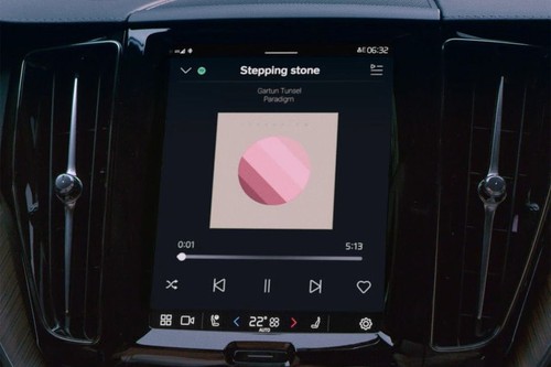 Front AC Controls of Volvo S90 (2024-2025)