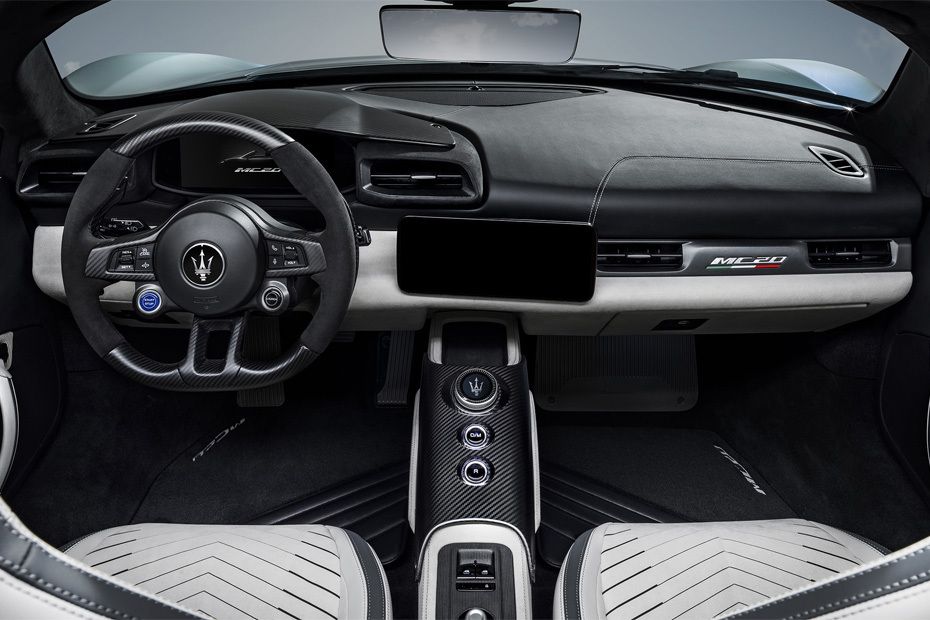 Dashboard View of MC20 Cielo