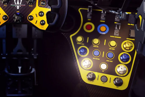 Center Controls of Maserati GT2