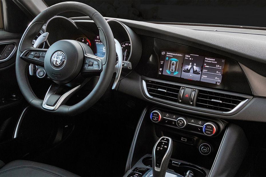 Dashboard View of Giulia