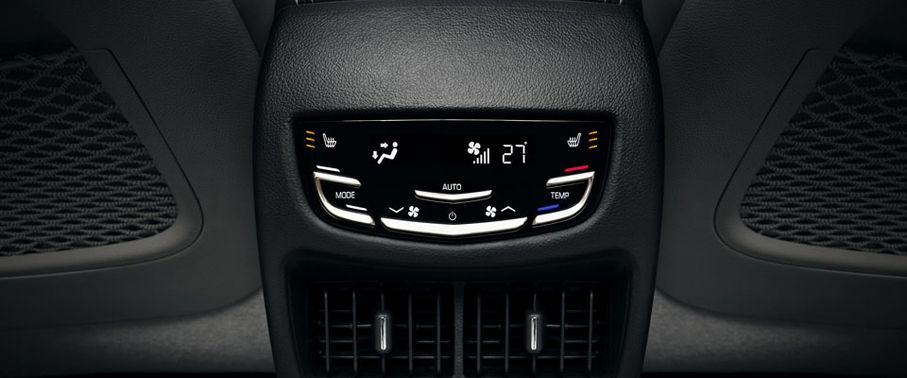 SRX Crossover Rear AC Controls