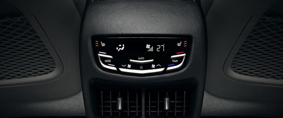 SRX Crossover Rear AC Controls