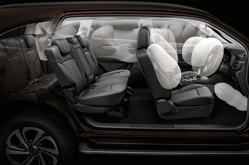 Isuzu Mu x AirBags View
