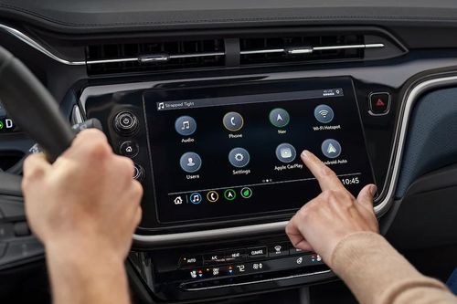 Bolt EV touch screen