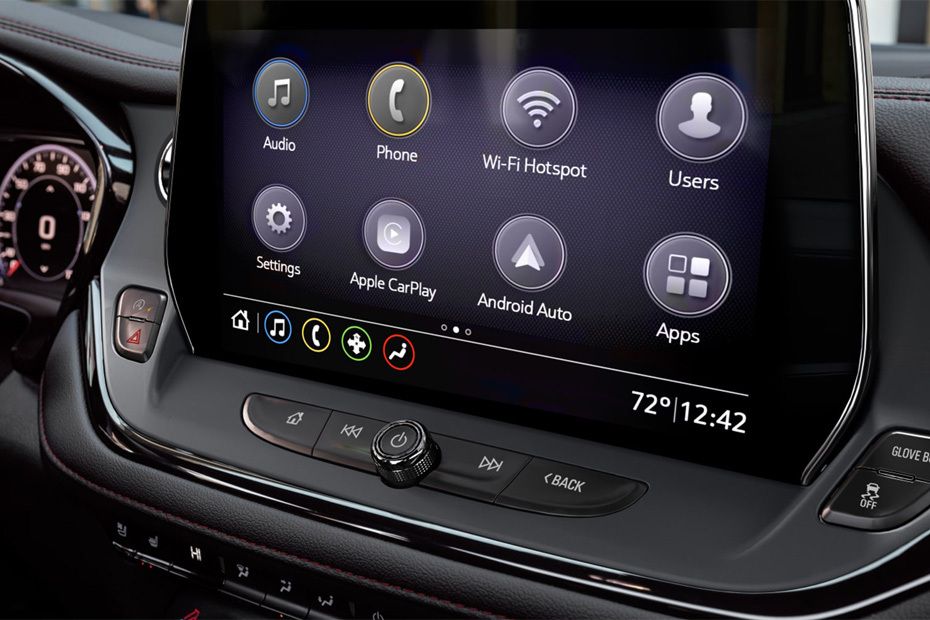 Front AC Controls of Chevrolet Blazer