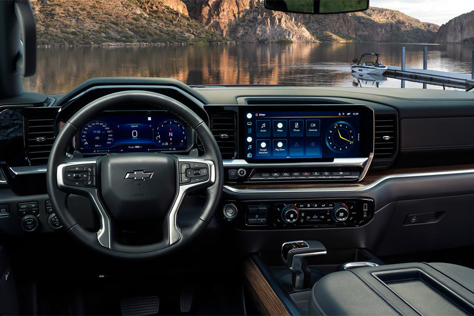 Dashboard View of Silverado LD