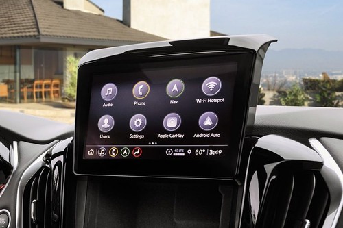 Front AC Controls of Chevrolet Traverse (2022-2024)