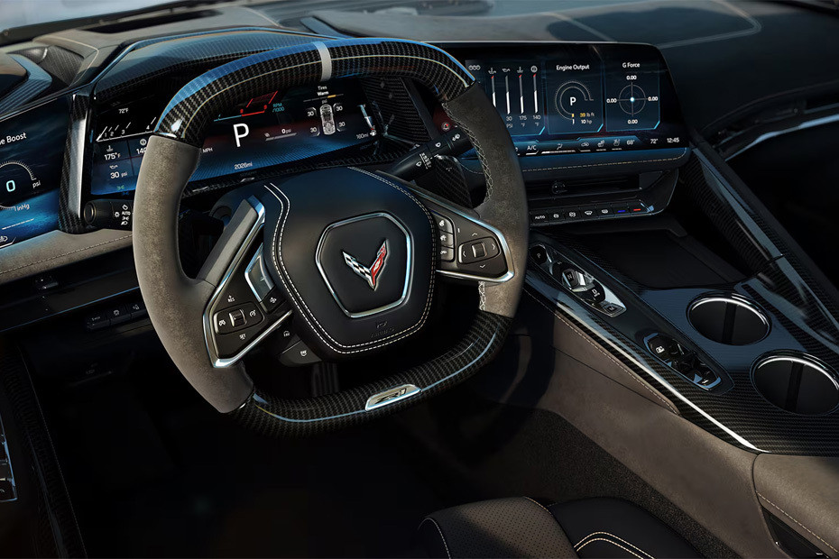 Dashboard View of CORVETTE ZR1