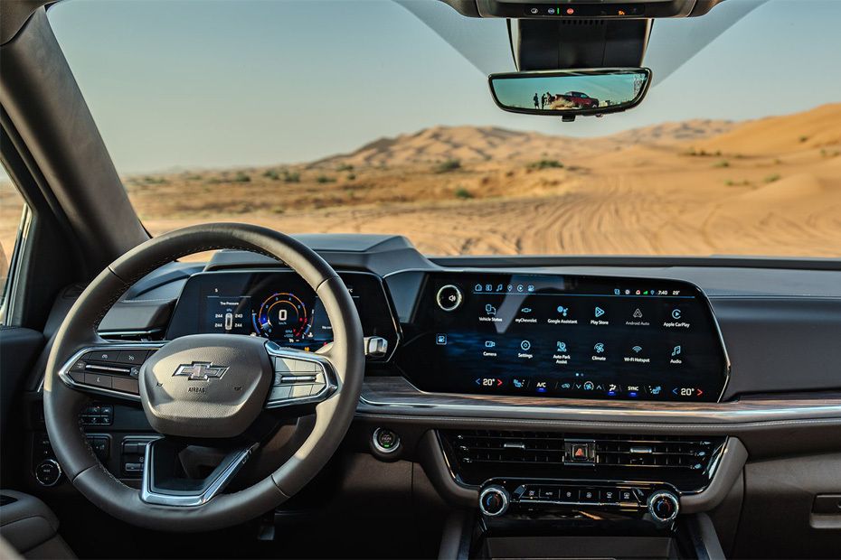 Dashboard View of Tahoe