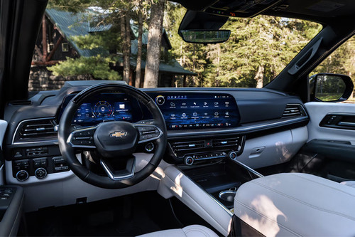 Dashboard View of Suburban