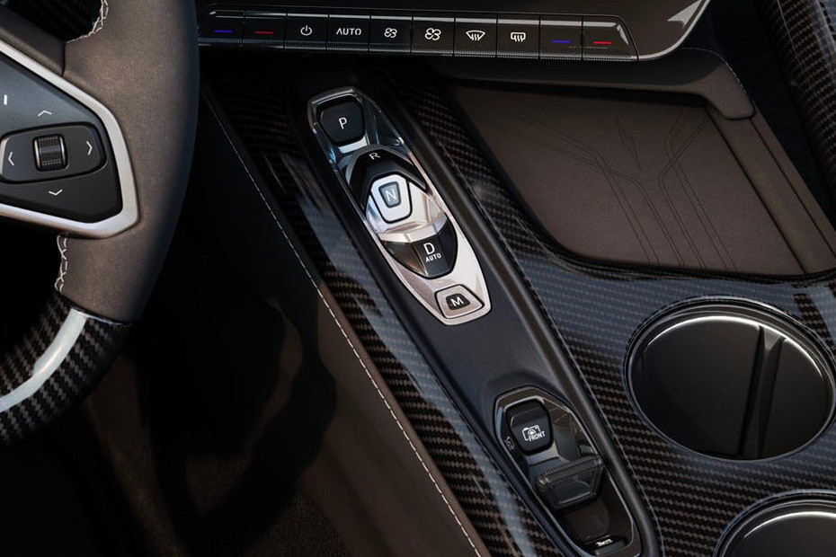 Center Controls of Chevrolet Corvette Z06 2026
