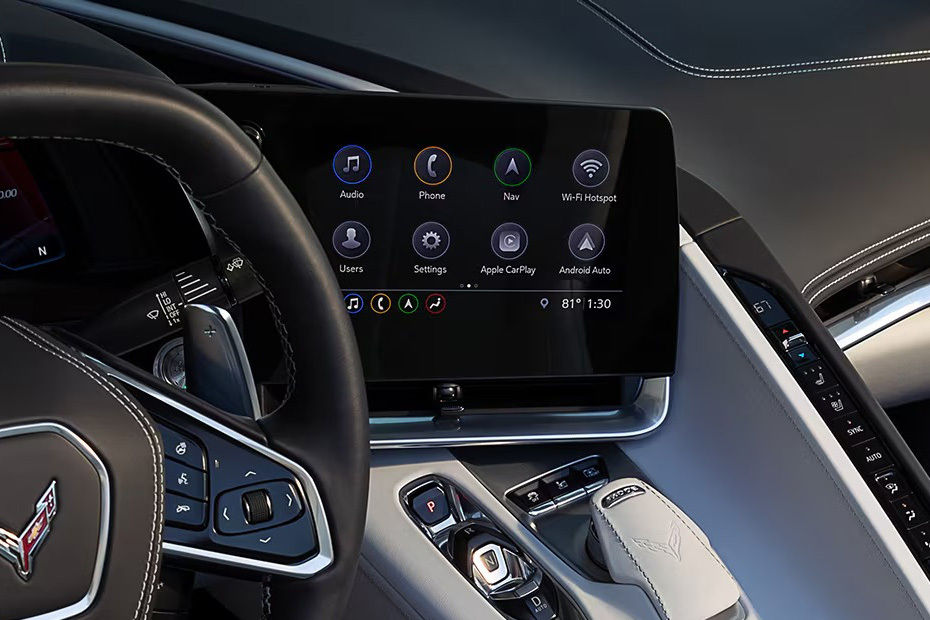 Stereo View of Corvette