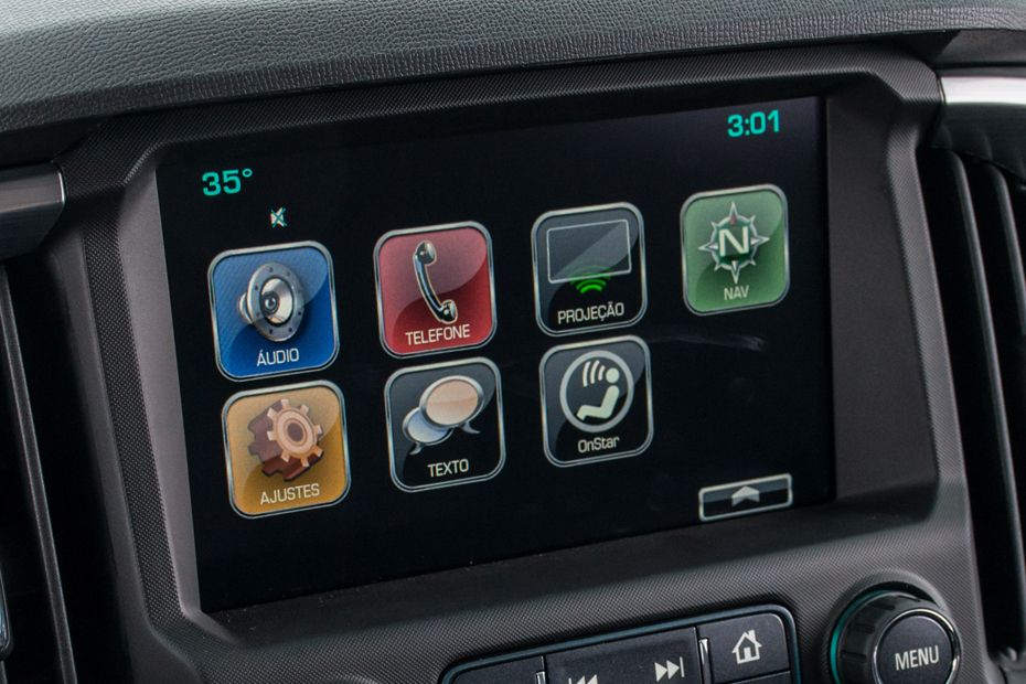 Trailblazer touch screen