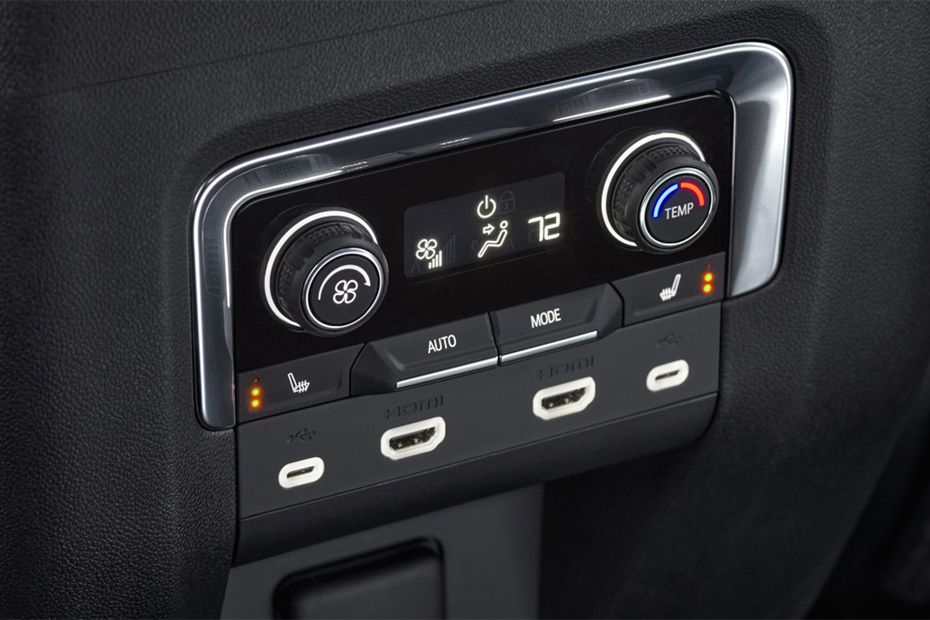 Front AC Controls of Chevrolet Tahoe (2022-2024)