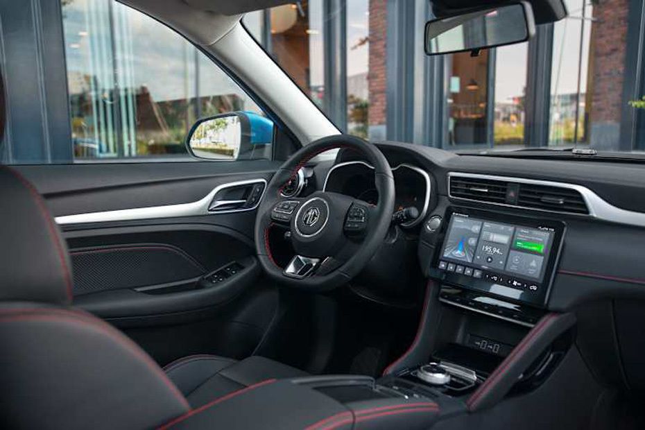 Dashboard View of ZS EV