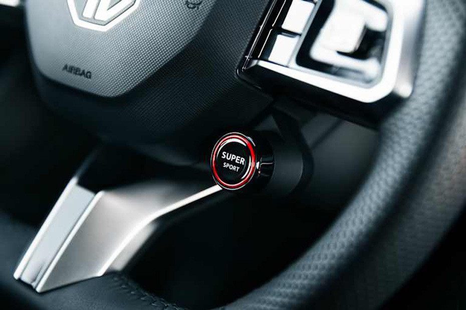 MG 7 Engine Start Stop Button