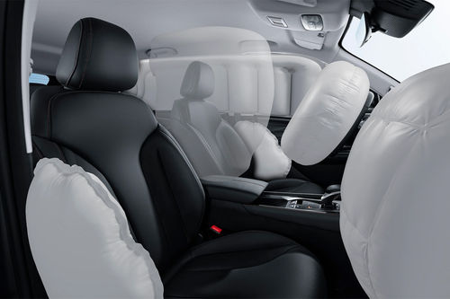 MG HS  Hybrid AirBags View